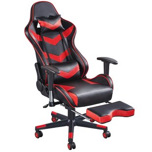 Gaming chair online with adjustable armrests